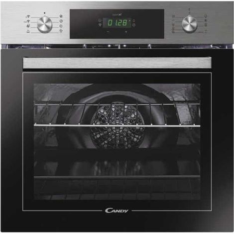 Candy POP EVO FCT896X WIFI. Dimensione del forno: Media, Tipo di forno: Forno elettrico, Capacità interna forno totale: 70 L. Posizionamento dell'apparecchio: Da incasso, Colore del prodotto: Accia... (1/3)