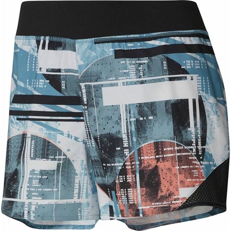 Shorts da fitness - Reebok - WOR Moonshift - Blu ghiacciato/rosa salmone - Tecnologia Speedwick - Traspirante (1/5)