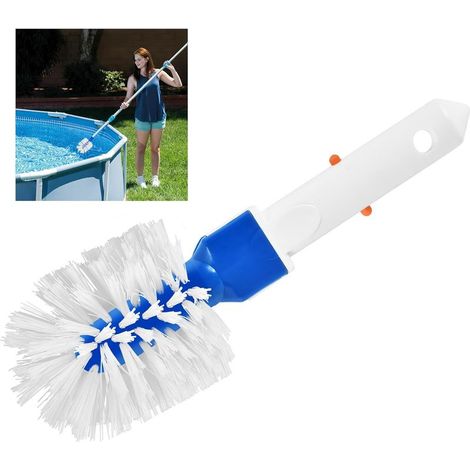 Brosse d'Angle pour Nettoyage Piscine Accessoire pour Salle de Bain, Cuisine et Angles (1/5)