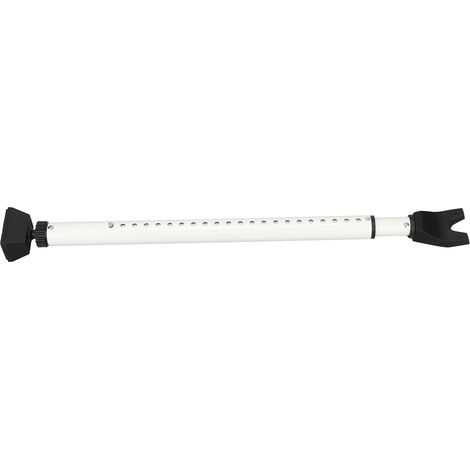 Barre de sécurité de porte avec serrure anti-soulèvement, réglable et universelle, coulissante pour maison, appartement, école, hôtel (1/5)