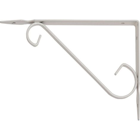 Support D'étagère Support D'étagère En Fer Forgé 14,5x11cm