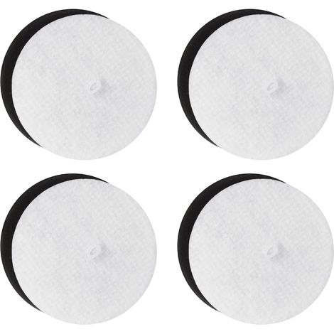 Lot de 4 Filtres en coton de Remplacement pour Ecovacs DEEBOT X11 OmniCyclone / X12 OmniCyclone accessoires d'aspirateur robot (1/5)