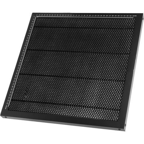 Eosnow Piattaforma per tavolo da lavoro con letto laser ad alveare con piastra in alluminio leggero per incisore con taglierina 400 x 400 mm