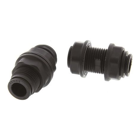 Adaptateur de traversée de cloison Legris LF3000 vers Enfichable 10 mm Enfichable 10 mm ( Prix pour Paquet de 2 )