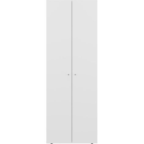 TUHOME Armadio alto a 2 ante World, 4 ripiani, contenitore verticale, camera da letto (1/4)