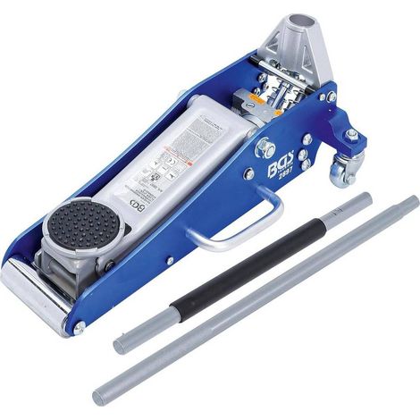 Cric Rouleur Hydraulique 1,5 t - Aluminium-Acier, Construction Robuste - Levage Facile et Sécurisé - D-Work