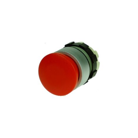 Tête bouton poussoir rouge non affleurant Ø28mm B3P1RED