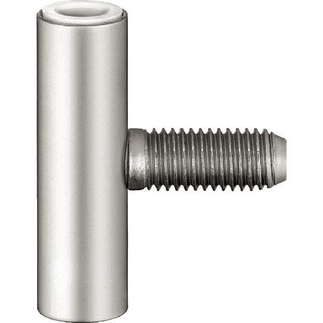 Simonswerk Türband Rahmenteil V4700WF Gewinde M10 - Band ø 15mm für Holztüren, Stahl vernickelt