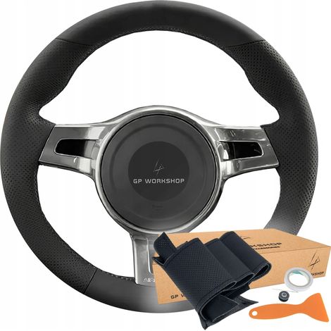 Schema di rivestimento del volante per Porsche 911 Cayenne Panamera Cayman (1/5)