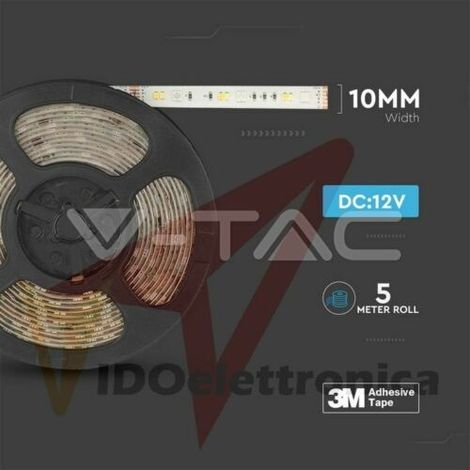 Led strip rgb 9w 12v 3000-6400k compatible con alexa y google home vt-5050 2628 (1/5)