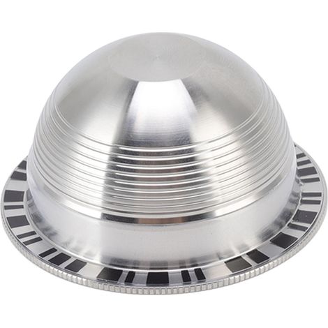 Capsules de café en acier inoxydable réutilisables avec filtre et étiquette en PVC pour la maison (1/5)