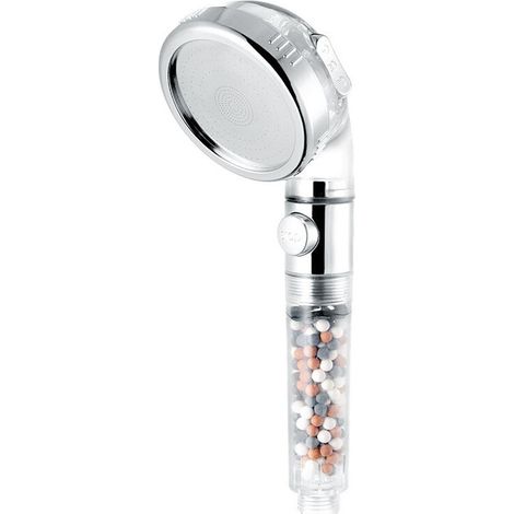 High Pressure Shower Head Shower head can be disassembled, replaced and reused, With hand shower holder and three-stage filtration system (1/5)