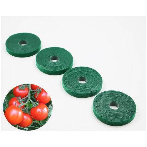 Plant Ties, Garden Ties, Reusable Plant Ties, Soft Plant Ties, Plant Supports, 5m x 4pcs (1/5)