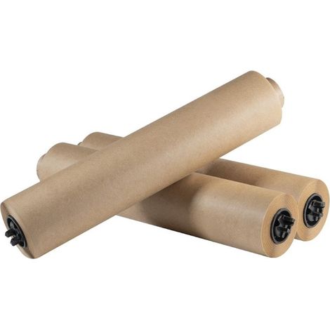 Papier sulfurisé 50 m x 300 mm adapté au Wrapmaster 3000 - Vogue - 3 rouleaux (1/5)
