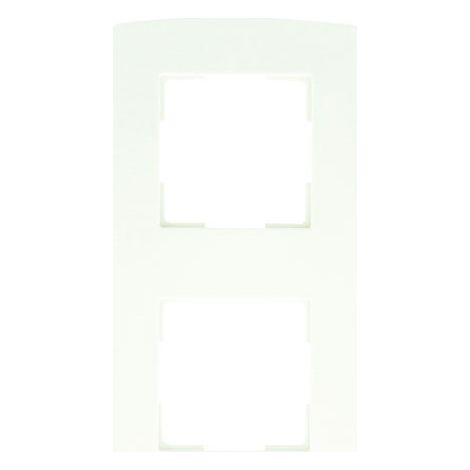 Plakette 2er Weiß - Profil