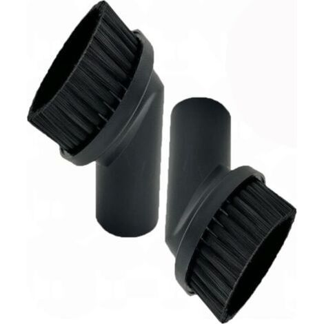 Brosse à poussière,2 Brosses à Poussière 35 mm pour Aspirateur,Brosse Ronde,Accessoire Universel avec Poils Doux en PP,Design Pivotant pour Coins et Surfaces Délicates (1/5)