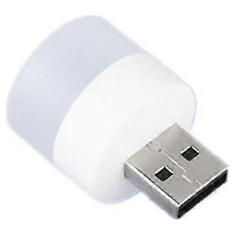 Veilleuse USB Mini veilleuse LED Lampe de lecture USB avec chargeur de batterie externe (1/5)