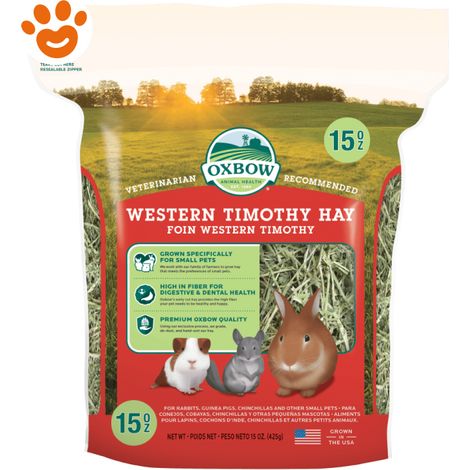 Oxbow Western Timothy Hay - Sacco 2,55 Kg -
