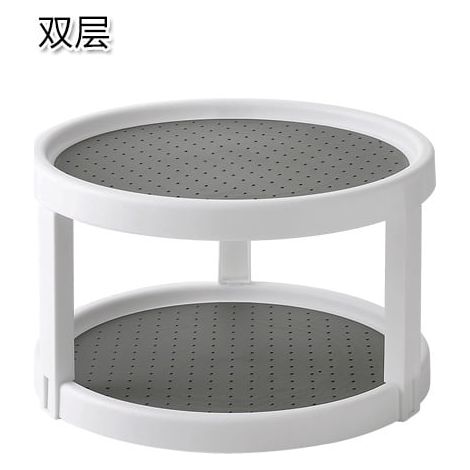 Support Rotation Condiment - 360° Rotating Spice Rack for Kitchen Countertop - Holds Oil Salt Soy Sauce Vinegar - 1 Unit (1/5)