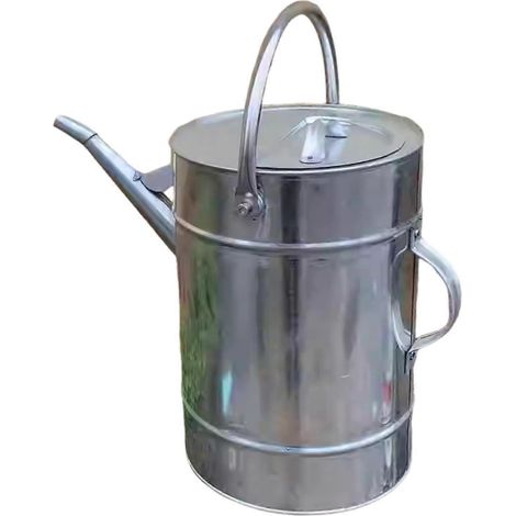 Carafe à huile avec bec verseur, couvercle étanche et poignée, récipient en métal, distributeur d'huile (1/5)