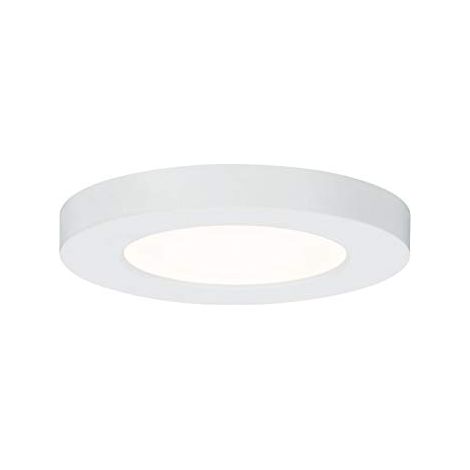 Paulmann 3725 Cover-it - LED Pannello da Incasso Tondo, 1 x 6 W Bianco Opaco, plastica, 3000 K, 6 W, Ø 116mm (1/4)