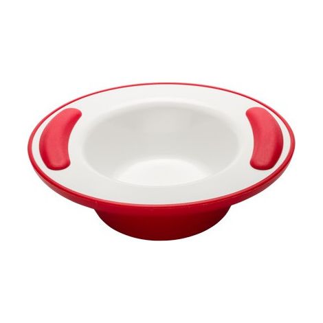 Assiette isotherme Vital - Rouge - Creuse (1/3)
