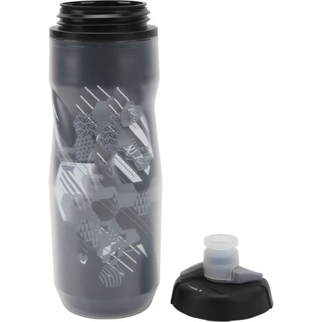 Gourde de vélo à double paroi, débit d'eau réglable, isolation thermique, 610 ml, idéale pour le sport et le cyclisme. (1/5)
