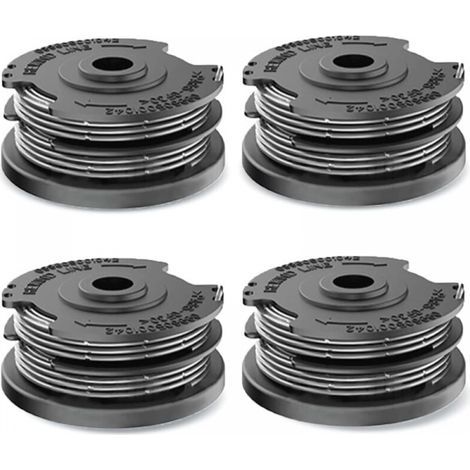 4 bobine di filo per tagliabordi Bosch, bobina di ricambio in nylon per tagliabordi Bosch F016800351 ART 24, 27, 30 e ART 30-36 LI (6,1 m x Ø1,65 mm) (1/5)