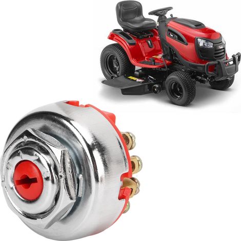 Contacteur d'allumage 0-1-2-3 à 8 pôles, adapté aux tracteurs et tondeuses à gazon. (1/5)