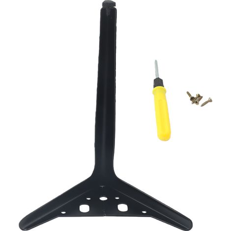 4 robuste gambe triangolari per mobili in acciaio al carbonio con piedini in gomma, per tavolino da caffè, divano, credenza e libreria, 25 cm/9,84 pollici. (1/4)