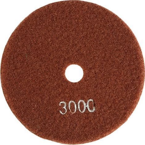Disques de meulage de tampons de polissage de diamant humide de 5 ''pouces 125mm pour le marbre de béton de granit (3000) (1/5)