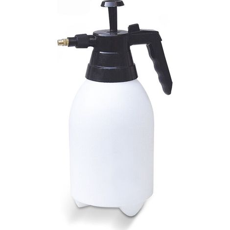 VURAHOME - 2L Pression Pulvérisateur - Main Tenue - Pompe Action - Chimique Résistant -,1 pièce,blanc (1/5)
