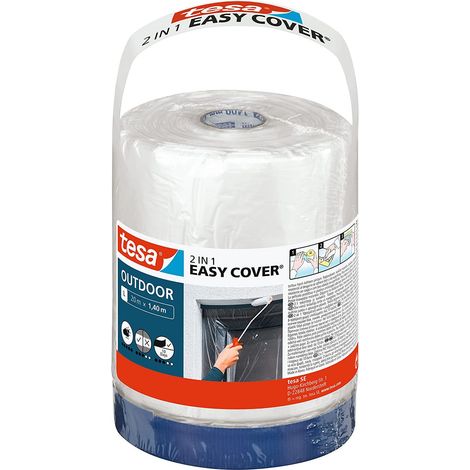 tesa Easy Cover Economy 56589-00000-00 Pellicola di protezione per superfici (L x L) 20 m x 1.40 m 1 pz. (1/2)