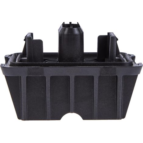 Wagenheberhalterung – 4er-Set – Robustes schwarzes Kunststoff – Chassis-Schutz und sicheres Anheben – Für BMW 3er Coupé E92 – 90 x 64 x 62 mm (1/5)