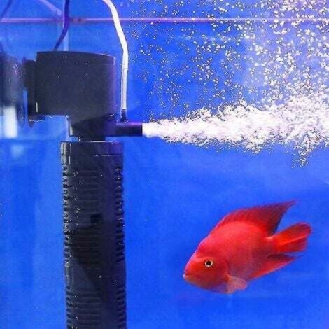 3 In 1 Silent Aeration Water Purifier Internal Pump Submersible Aquarium Filter Oxygen Pump Submersi (1/3)