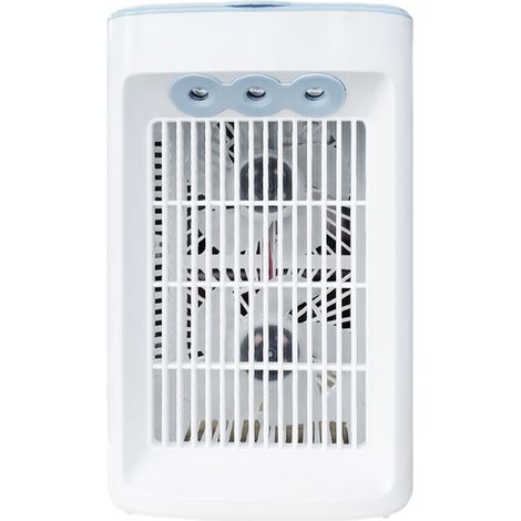 Tragbarer USB-Tischventilator mit Wasserkühlung, leise, 360°-Drehung, 3 Geschwindigkeitsstufen, starker Luftstrom, 200-ml-Wassertank, ideal für Büro, Zuhause, Schlafzimmer und Reisen.