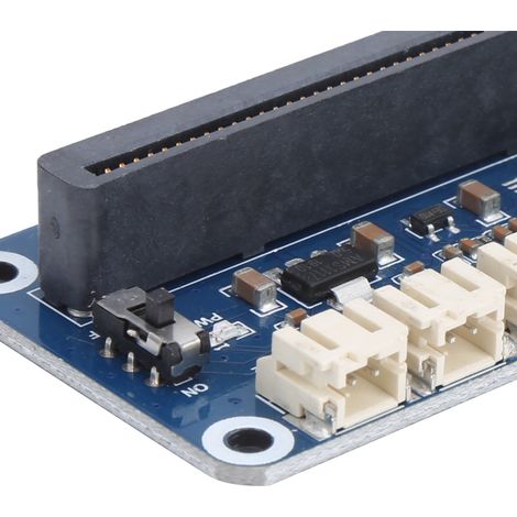 La carte de commande de moteurs Micro:bit pilote deux moteurs CC et trois servomoteurs. (1/5)