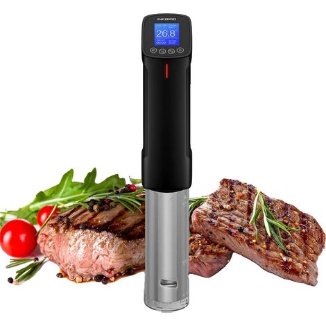 Cocina al vacío, control preciso de temperatura, interfaz fácil de usar, ISV-100W, enchufe europeo. (1/2)