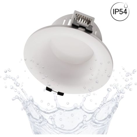 Collerette encastré pour ampoule GU10 / MR16 - Ø86mm -