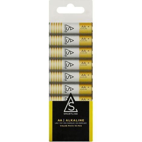 AA LR6 Smartline alcaline confezione da 10