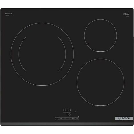 Bosch PUJ631BB5E plaque induction noire 60 cm 3 zones