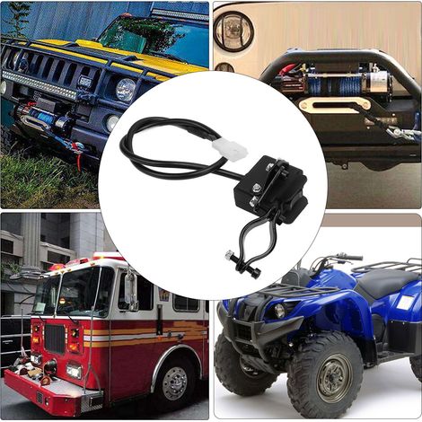 Interruptor para cabrestante UTV con cable de 50 cm - 12 voltios CCEl controlador y la motocicleta están construidos para durar. (1/5)