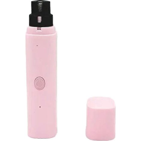 Coupe-ongles électrique pour chiens, rechargeable, rose. (1/5)