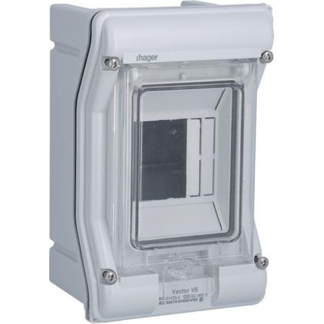 Quadro elettrico Hager ve103sn IP65 montaggio a superficie