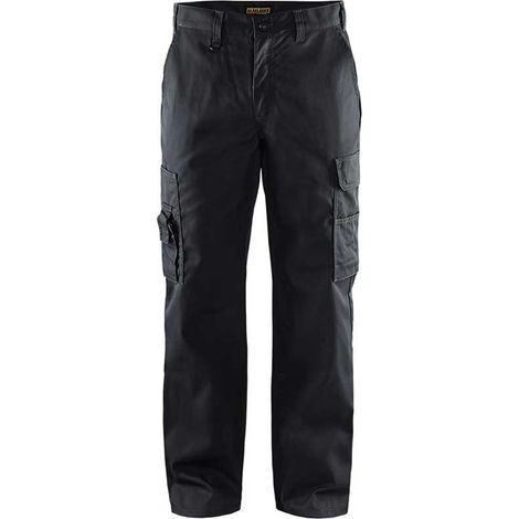 Pantalon de travail cargo 14001800 - Noir M - FR(44) - SE(C50) - Longues (1/4)