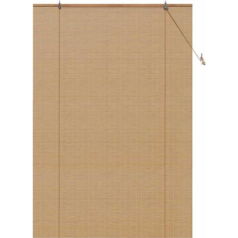 Stores et Occultants Autre Marron Clair Bambou CFW6621806 (1/5)