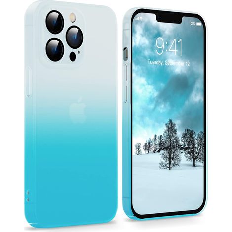 CUSTODIA BLU OPACO PER IPHONE 14 PRO 6.1' (1/5)