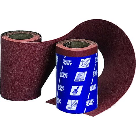 Sait CARTA ABRASIVA RM-SAITAC AR-C mm. 115x5 mt. grana 180 - 1 Rotolo