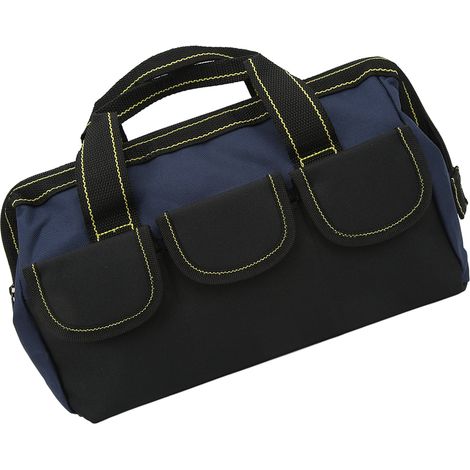 45,7 cm Werkzeugtasche mit großer Öffnung für einfachen Zugriff, viel Stauraum, wasserdicht, tragbar, robust, ideal für Werkstatt und Zuhause (1/5)