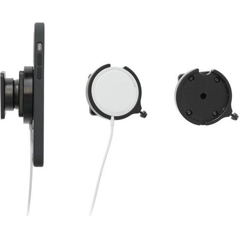Telefonhalter brodit schwarz 360° drehbarer Kopf (1/3)